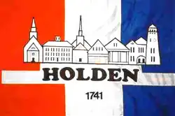 Flag of Holden, Massachusetts