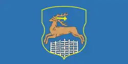 Flag of Hrodna, Belarus