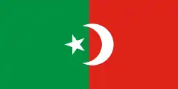 Flag of State of Hyderabad (1900–1947)[74]