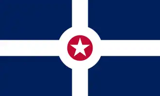 Flag of Indianapolis