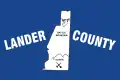 Flag of Lander County, Nevada