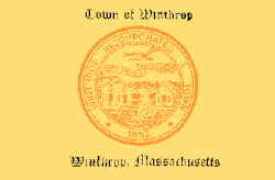 Flag of Winthrop, Massachusetts