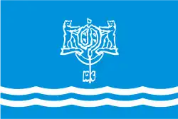 Flag of Yuzhno-Sakhalinsk
