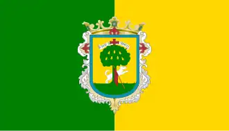 Flag of Zapopan, Jalisco, Mexico