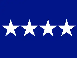 Flag of a general in the United States Air Force.