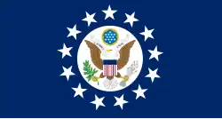 Flag of ambassadors of the United States of America