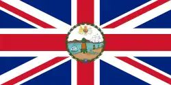 Flag of the governor-in-chief of the British Leeward Islands (1952–1959)