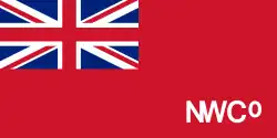 North West Company flag, 1801–1821