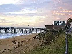 Scenic view of Flagler Beach Pier