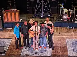 Flatland Cavalry performing in 2024 at the Florida Theatre in Jacksonville, FL