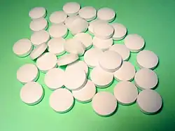 White pills