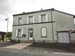 The town hall in Fleisheim