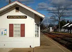 Flemington BRW terminal station.
