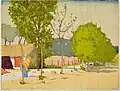Frank Fletcher, Trépied, 1910