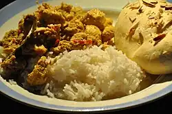Chicken vindaloo, Copenhagen, Denmark, 2009