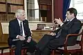 Jerzy Buzek with Nicos Anastasiades