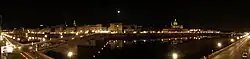The Arno in Florence at night