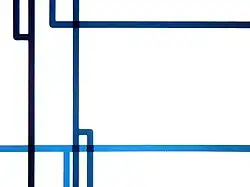 The day that Mondrian visited the lab. By Chris Sip and Albert Folch.