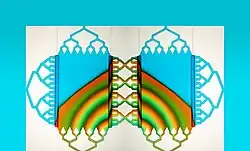 Microfluidic Butterfly. By Greg Cooksey and Albert Folch.