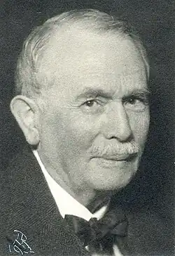 black and white photo of a man's face