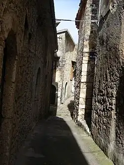 A view in upper Fontana Liri