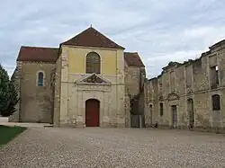 The abbey church of Fontmorigny, in Menetou-Couture