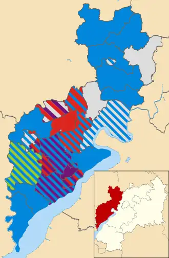 2015 results map