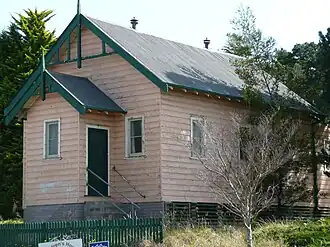 Former chapel in Carpenter Gothic style, Great Western Highway