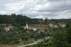 Parish church of Formigais, Ourém, Portugal.