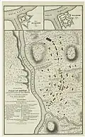 Fort Duquesne; plan of the field of battle and disposiotion of the troops: as they were on the March at the time of the attack July 9, 1755