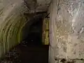 The inside of the main bunker