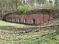 One of the infantry bunkers