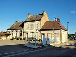 The town hall in Fouchères