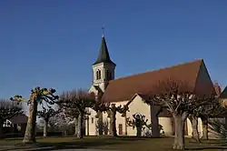 The church of Saint-Pierre, in Fougerolles
