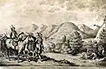 Members of Yindaruqo-Shupago family in the Pshad Valley (1818)