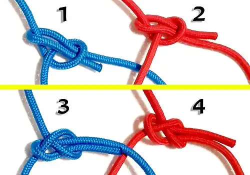 Variants: Bowline Cowboy bowline Eskimo bowline Left-hand Eskimo bowline