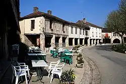The village of Fourcès