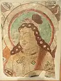Fragment of a Buddhist Wall Painting