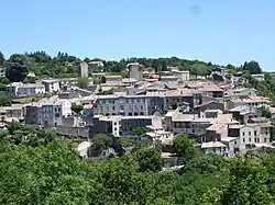 A general view of Saissac
