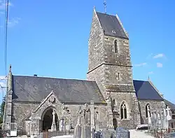 The church in Campagnolles