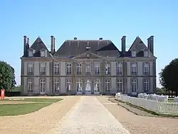 The chateau in Le Pin-au-Haras