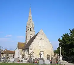 The church in Maizières