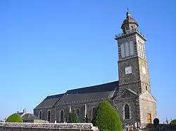The church in Saint-Amand