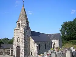 The church of Saint-Christophe-du-Foc