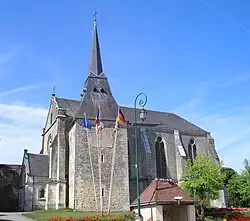 The church in Saint-Martin-du-Vieux-Bellême