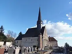 The church in Saint-Pierre-la-Bruyère