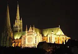 The cathedral of Chartres
