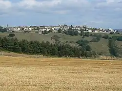 A general view of Châteauneuf-de-Randon
