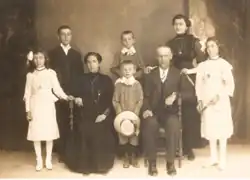 French family in San Salvador, c. 1910–1915
