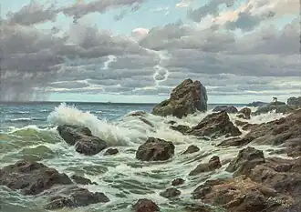 Mareggiata (Storm Surge), 1925.